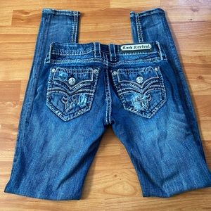 Rock revival skinny jeans